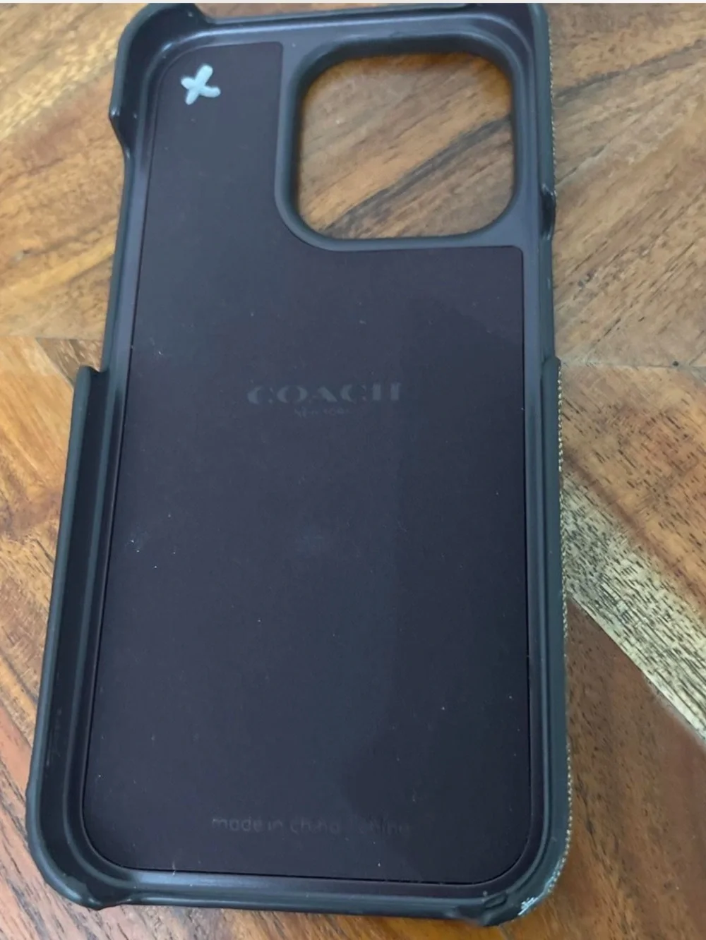 Coach iPhone Case